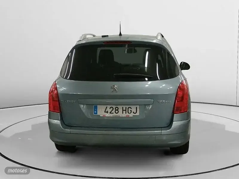Usado Peugeot 308 SW Active 120 CV (88 kW) 2011 Azul Familiar