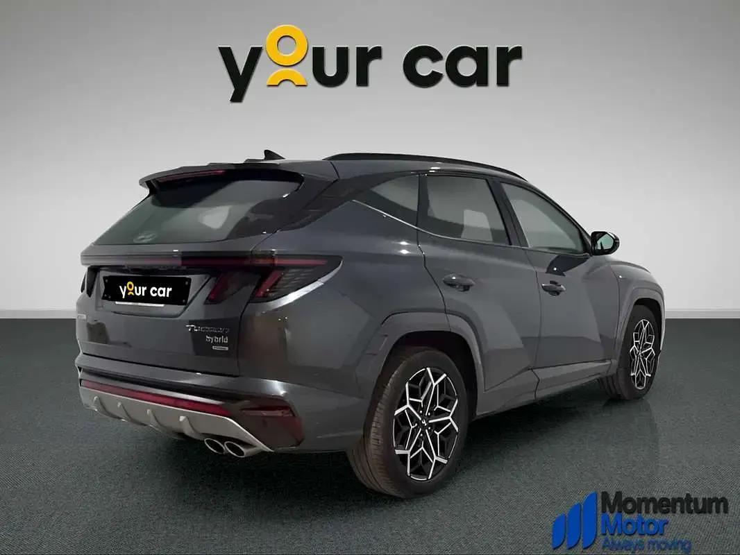 Usado Hyundai Tucson N Line 136 CV (100 kW) 2024 Gris SUV