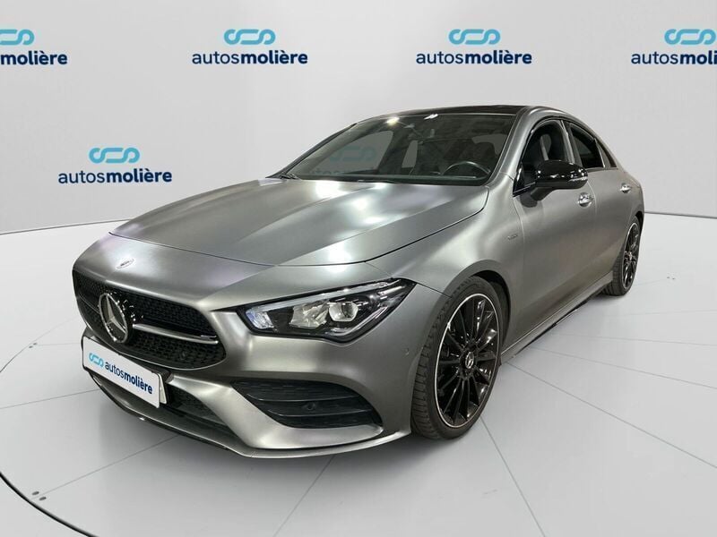 Gris Usado 2021 Mercedes CLA200 Berlina | 34.890 € (Precio justo) - Imagen 1/4
