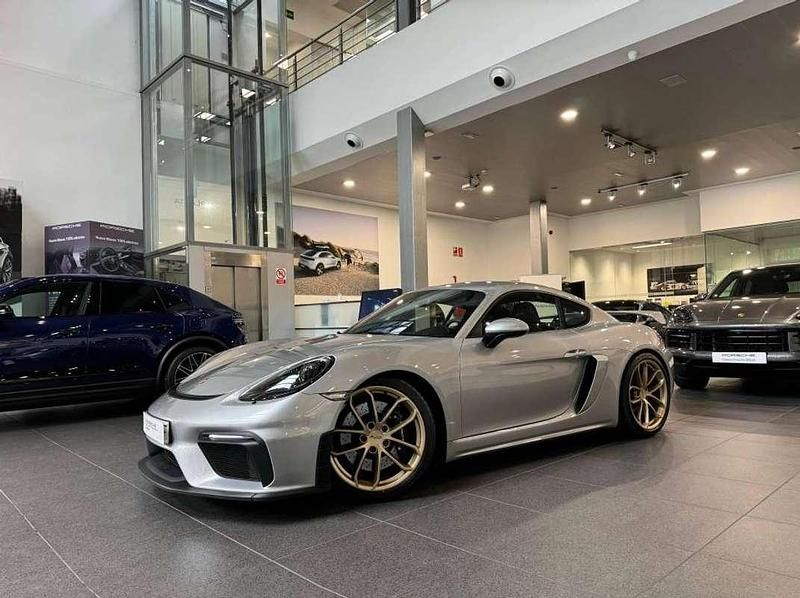 Plateado Usado 2022 Porsche Cayman GT4 Coupe | 115.000 € (Precio justo) - Imagen 1/4