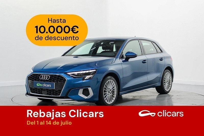 Azul Usado 2022 Audi A3 Sportback e-tron Advanced Berlina | 22.990 € (Precio justo) - Imagen 1/2