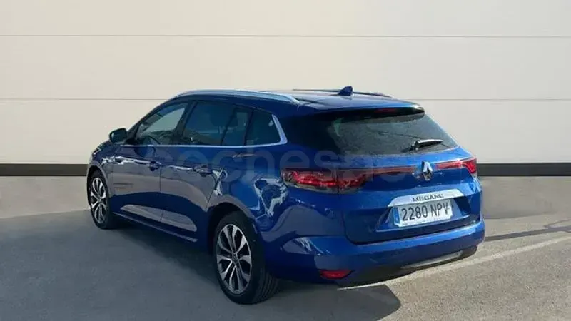 Usado Renault Mégane GrandTour Techno 140 CV (102 kW) 2022 Azul Familiar