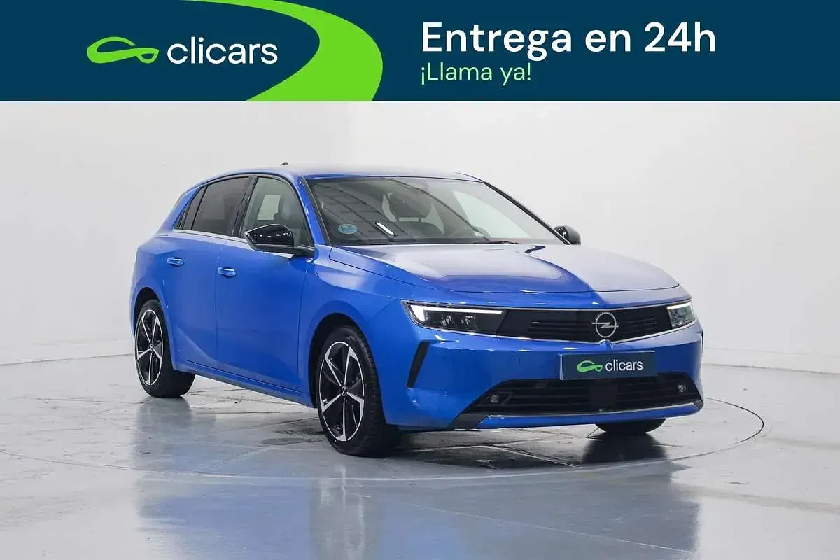 Usado Opel Astra Elegance 131 CV (96 kW) 2023 Azul Utilitario