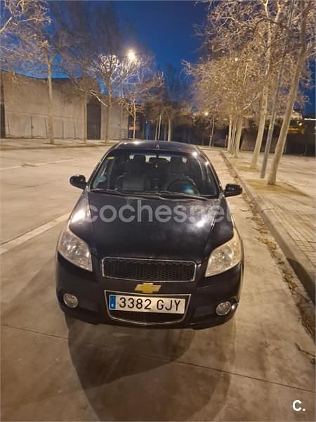 Usado Chevrolet Aveo LT 100 CV (73 kW) 2008 Negro Berlina