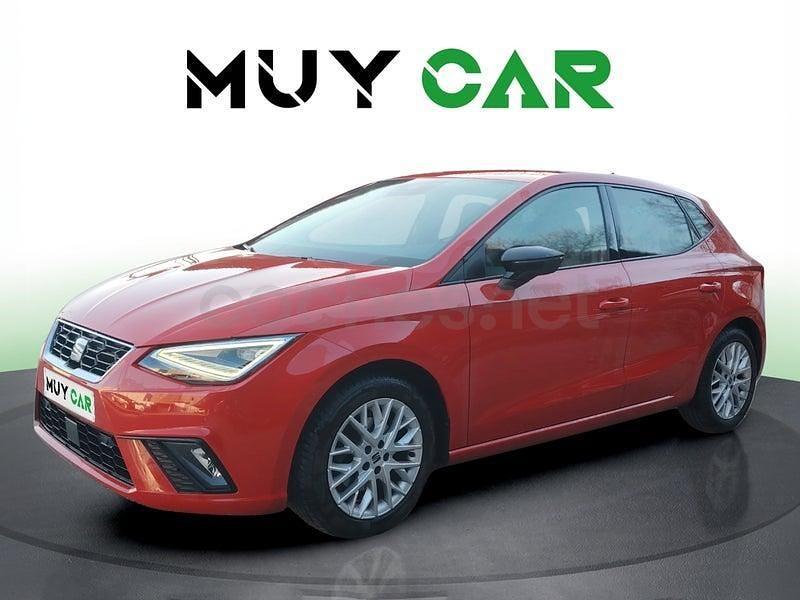 Usado Seat Ibiza FR 110 CV (80 kW) 2022 Rojo Utilitario