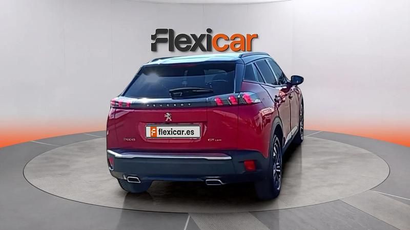 Usado Peugeot 2008 GT-line 131 CV (96 kW) 2020 Rojo SUV