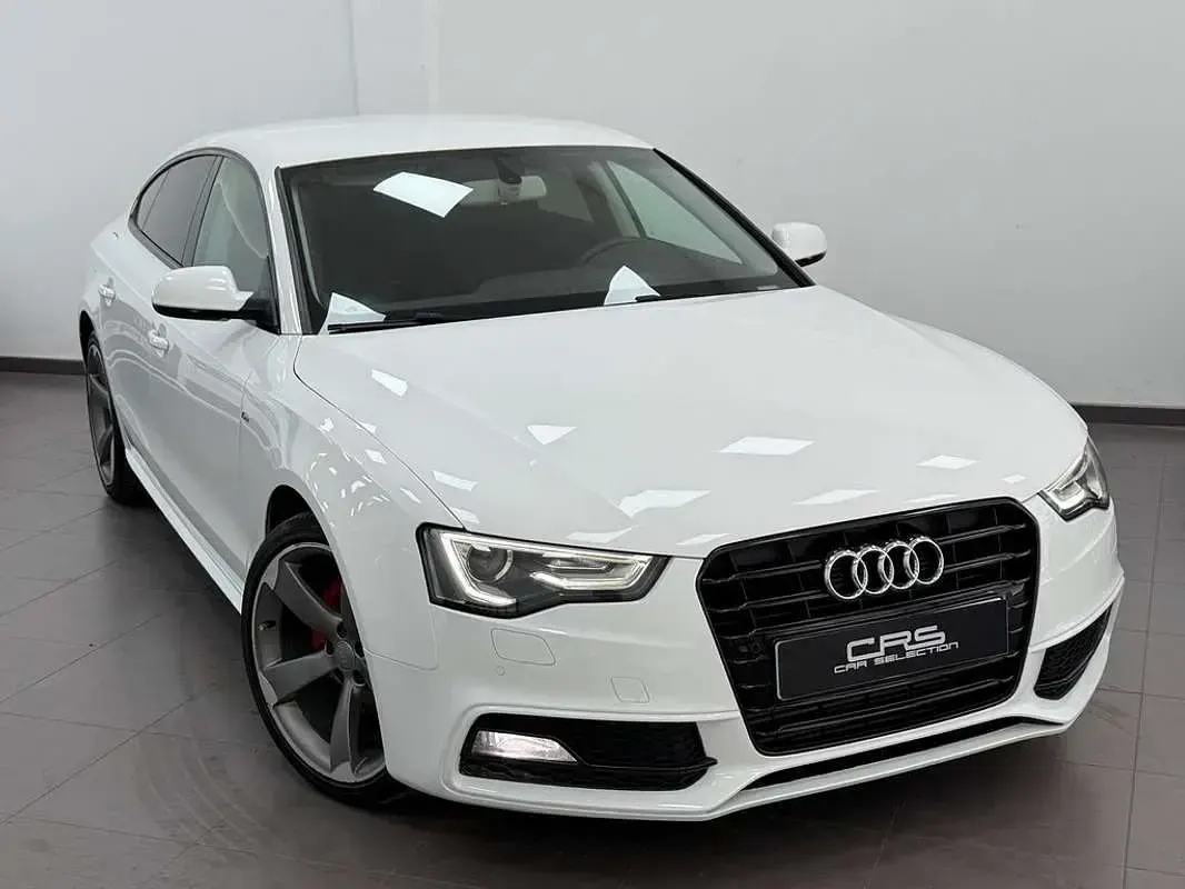 Usado Audi A5 Sportback S-Line 177 CV (130 kW) 2017 Blanco Utilitario