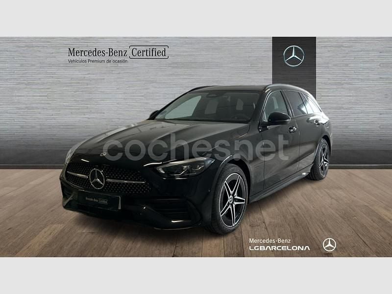 Negro Usado 2023 Mercedes C300e Familiar | 47.000 € (Precio justo) - Imagen 1/4