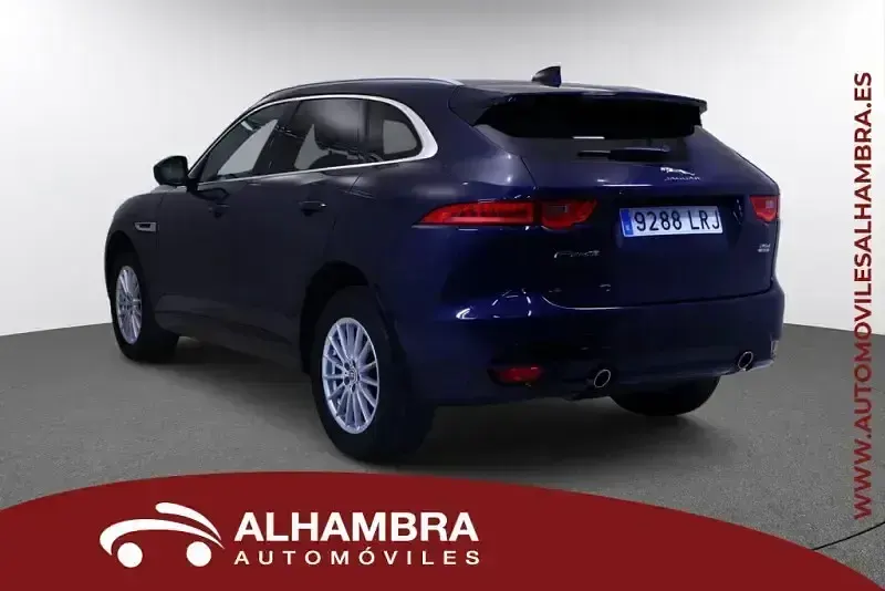 Usado Jaguar F-Pace Prestige 240 CV (176 kW) 2018 Azul SUV