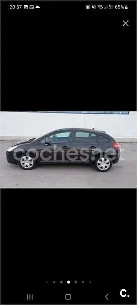 Usado Citroën C4 92 CV (67 kW) 2007 Negro Berlina