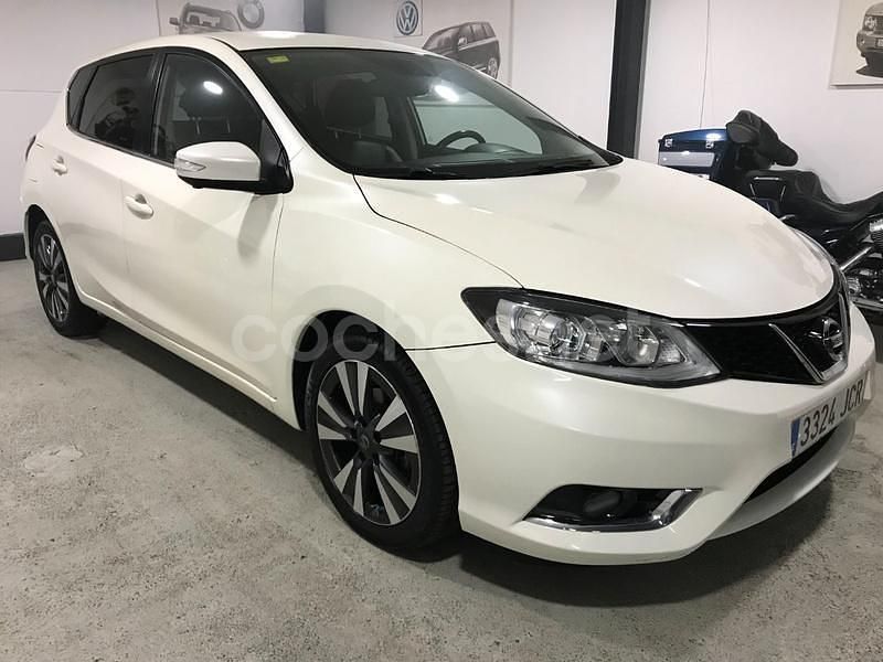 Blanco Usado 2015 Nissan Pulsar Tekna Berlina | 9990 € (Precio justo) - Imagen 1/4
