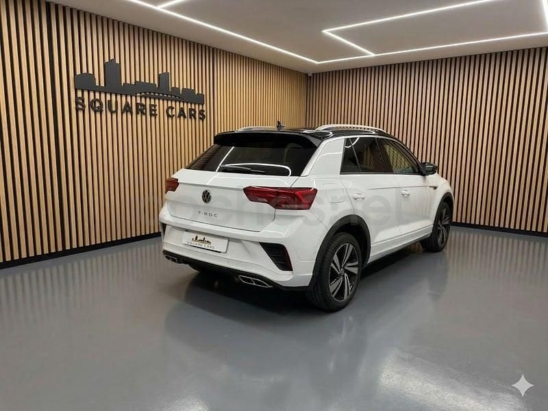 Usado VW T-Roc R-line 150 CV (110 kW) 2023 Blanco SUV