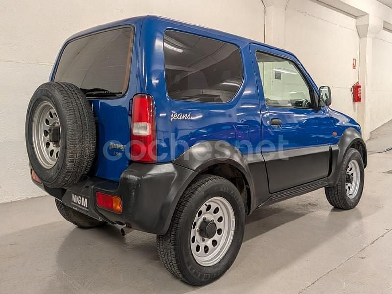 Usado Suzuki Jimny 82 CV (60 kW) 2004 Azul SUV