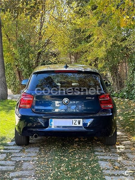 Usado BMW 116 116 HP (85 kW) 2014 Azul Citadino