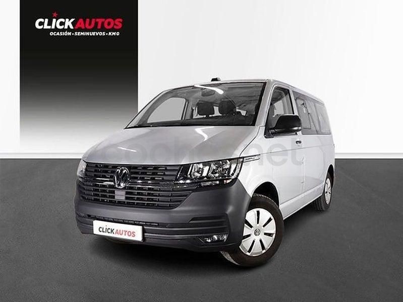 Gris Usado 2021 VW Caravelle Monovolumen | 27.900 € (Buen precio) - Imagen 1/4