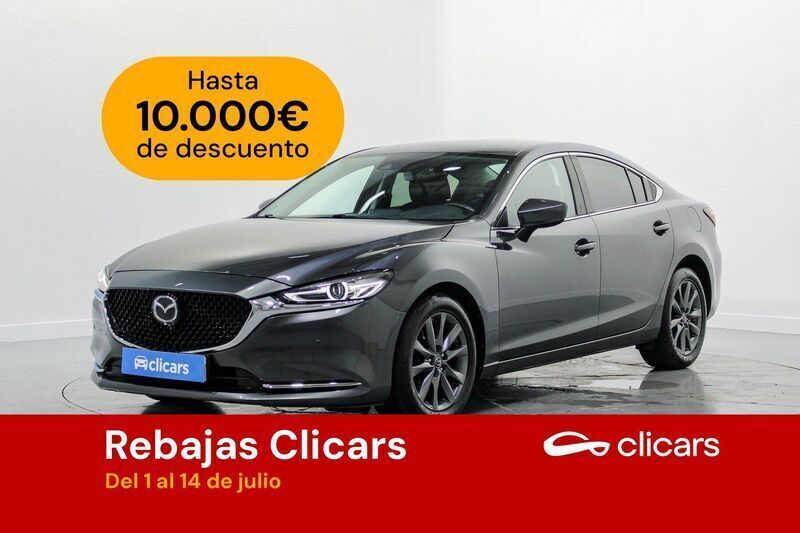 Gris Usado 2018 Mazda 6 Berlina | 15.490 € (Un poco caro) - Imagen 1/4