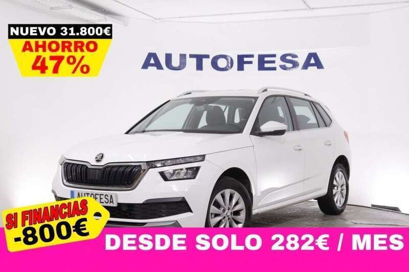 Blanco Usado 2021 Skoda Kamiq Ambition SUV | 16.850 € (Precio justo) - Imagen 1/4