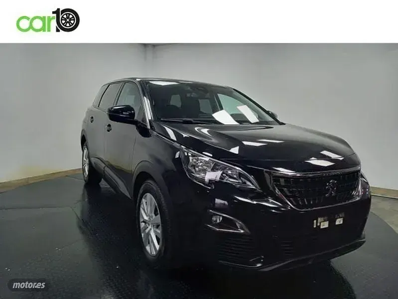 Usado Peugeot 5008 Active 130 CV (95 kW) 2020 Negro SUV