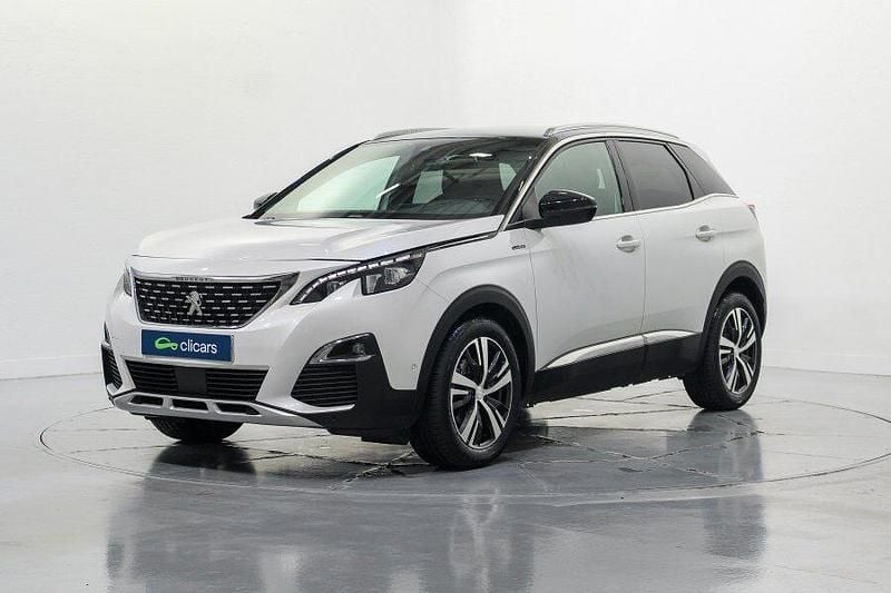Blanco Usado 2019 Peugeot 3008 GT-line SUV | 16.390 € (Precio justo) - Imagen 1/4