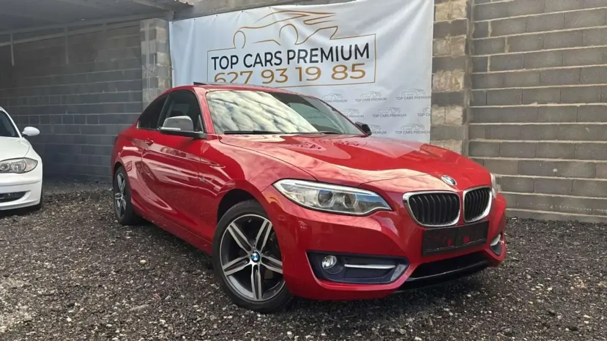 Usado BMW 218 Comfort Edition 136 CV (100 kW) 2015 Rojo Coupe