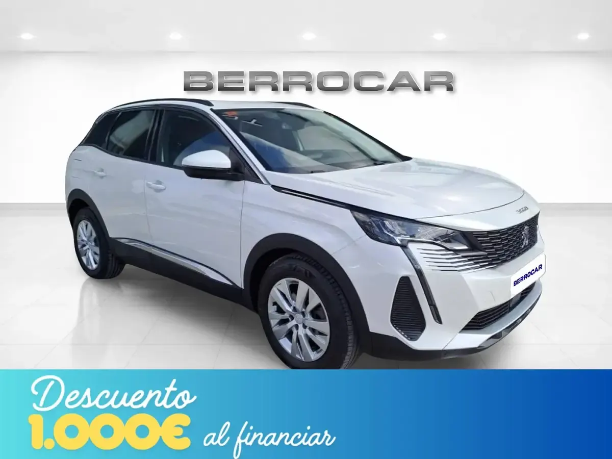 Usado Peugeot 3008 Style 130 CV (95 kW) 2021 Blanco SUV