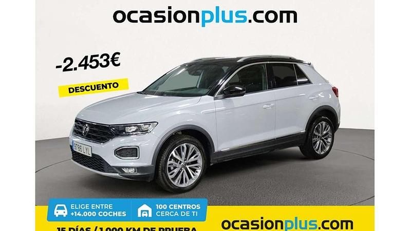 Plateado Usado 2022 VW T-Roc Sport SUV | 21.091 € (Buen precio) - Imagen 1/4