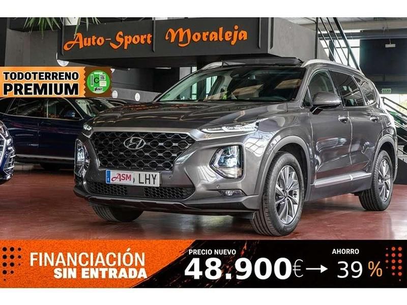 Usado Hyundai Santa Fe 200 CV (147 kW) 2020 Gris SUV