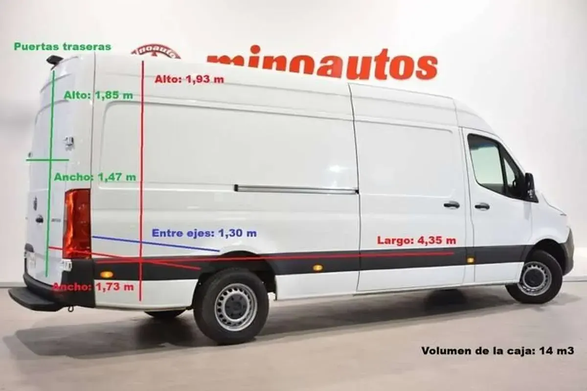 Usado Mercedes Sprinter 163 CV (119 kW) 2022 Blanco Van