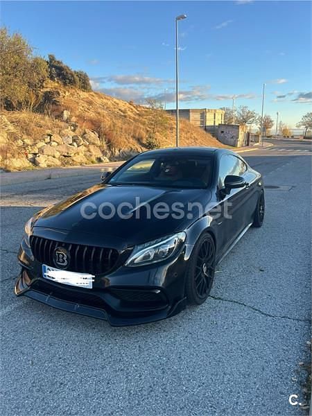 Negro Usado 2016 Mercedes C250 AMG line Coupe | 31.900 € - Imagen 1/4