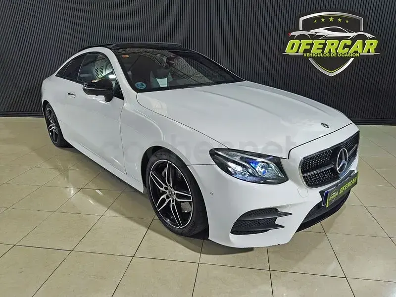 Usado Mercedes E350 286 CV (210 kW) 2020 Blanco Coupe
