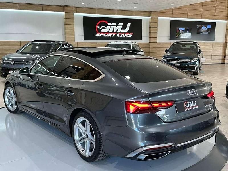 Begagnad Audi A5 Sportback S-Line 265 HK (194 kW) 2021 Grå Halvkombi