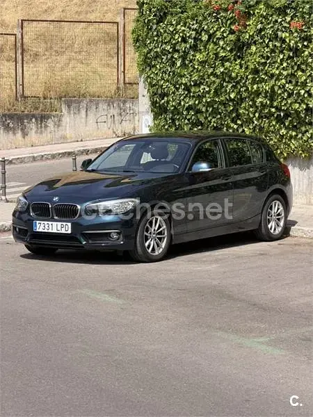 Usado BMW 116 136 CV (100 kW) 2016 Azul Utilitario