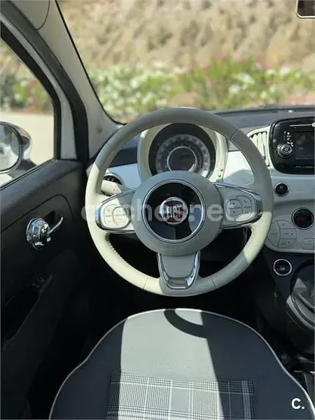 Usado Fiat 500 Lounge 69 CV (50 kW) 2018 Blanco Berlina