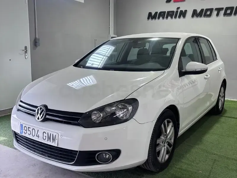 Usado VW Golf VI GT 122 CV (89 kW) 2009 Blanco Berlina