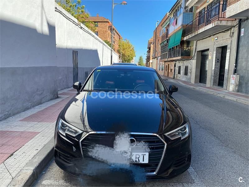 Usado Audi A3 150 CV (110 kW) 2017 Negro Berlina
