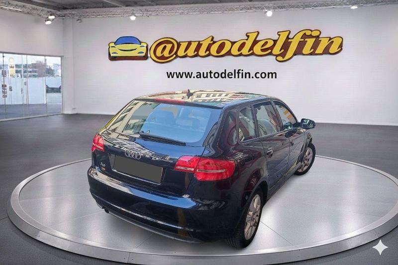 Usado Audi A3 Sportback Ambition 105 CV (77 kW) 2012 Azul Utilitario