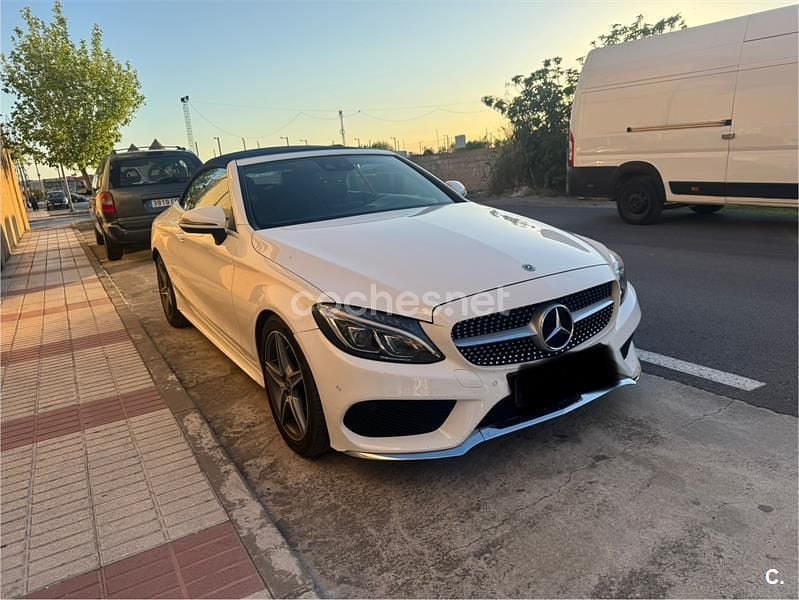 Blanco Usado 2017 Mercedes C220 AMG line Coupe | 27.990 € (Un poco caro) - Imagen 1/4