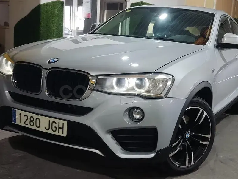 Usado BMW X4 190 CV (139 kW) 2015 Gris / plata SUV
