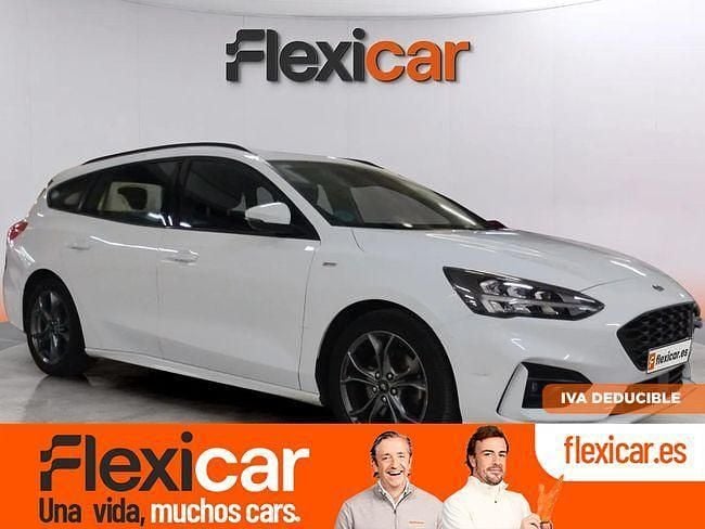 Blanco Usado 2021 Ford Focus ST-Line Familiar | 13.490 € (Precio justo) - Imagen 1/4