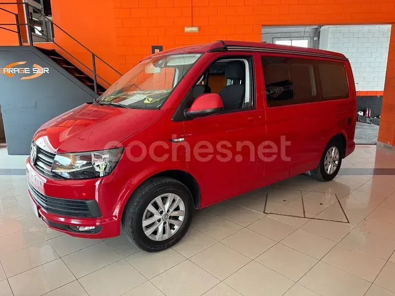 Usado VW California Beach 150 CV (110 kW) 2019 Rojo Van