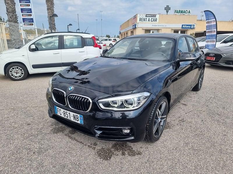 Usado BMW 116 Sport Line 116 CV (85 kW) 2019 Negro Utilitario