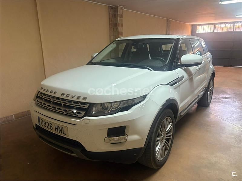 Blanco Usado 2013 Land Rover Range Rover evoque Prestige SUV | 19.900 € (Un poco caro) - Imagen 1/4