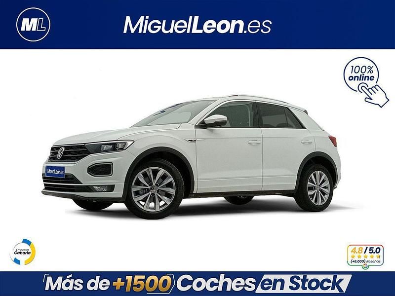 Blanco Usado 2022 VW T-Roc Advance SUV | 19.985 € (Precio justo) - Imagen 1/3