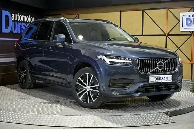 Usado Volvo XC90 Momentum 235 CV (172 kW) 2021 Azul SUV
