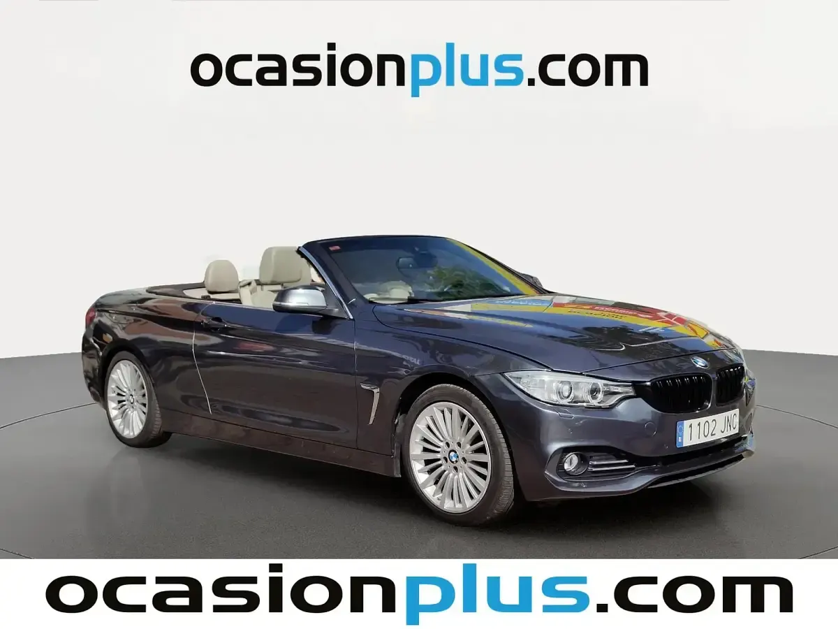 Usado BMW 420 184 CV (135 kW) 2016 Gris Descapotable