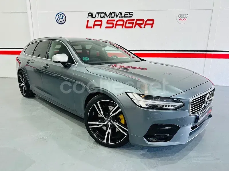 Usado Volvo V90 R-Design 235 CV (172 kW) 2019 Gris / plata Familiar