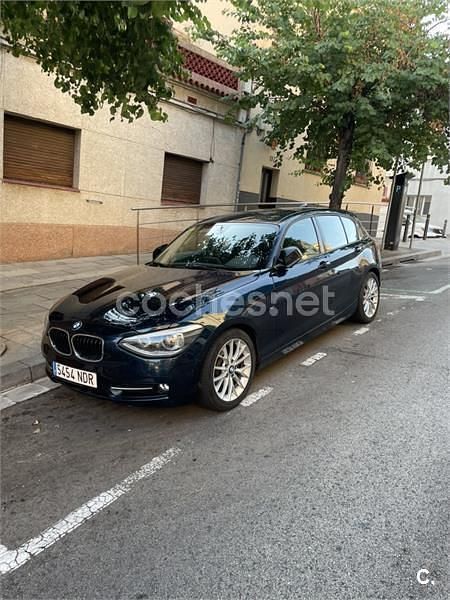 Azul Usado 2012 BMW 116 Sport Line Utilitario | 8700 € (Precio justo) - Imagen 1/4