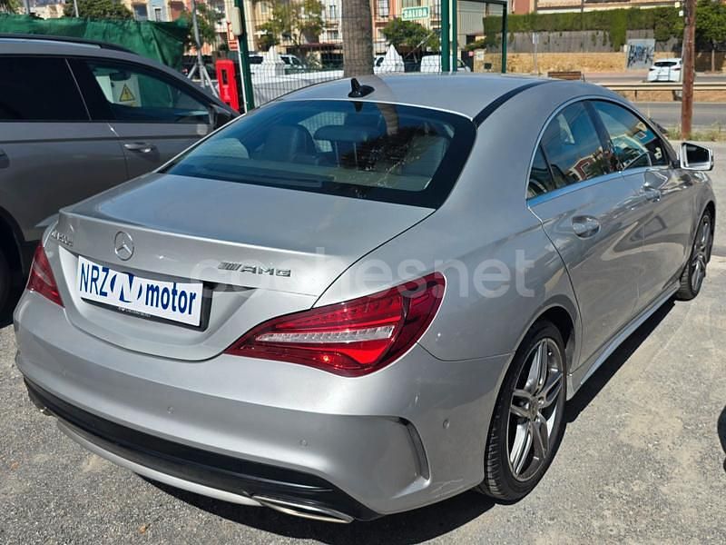 Usado Mercedes CLA200 136 CV (100 kW) 2018 Gris / plata Berlina