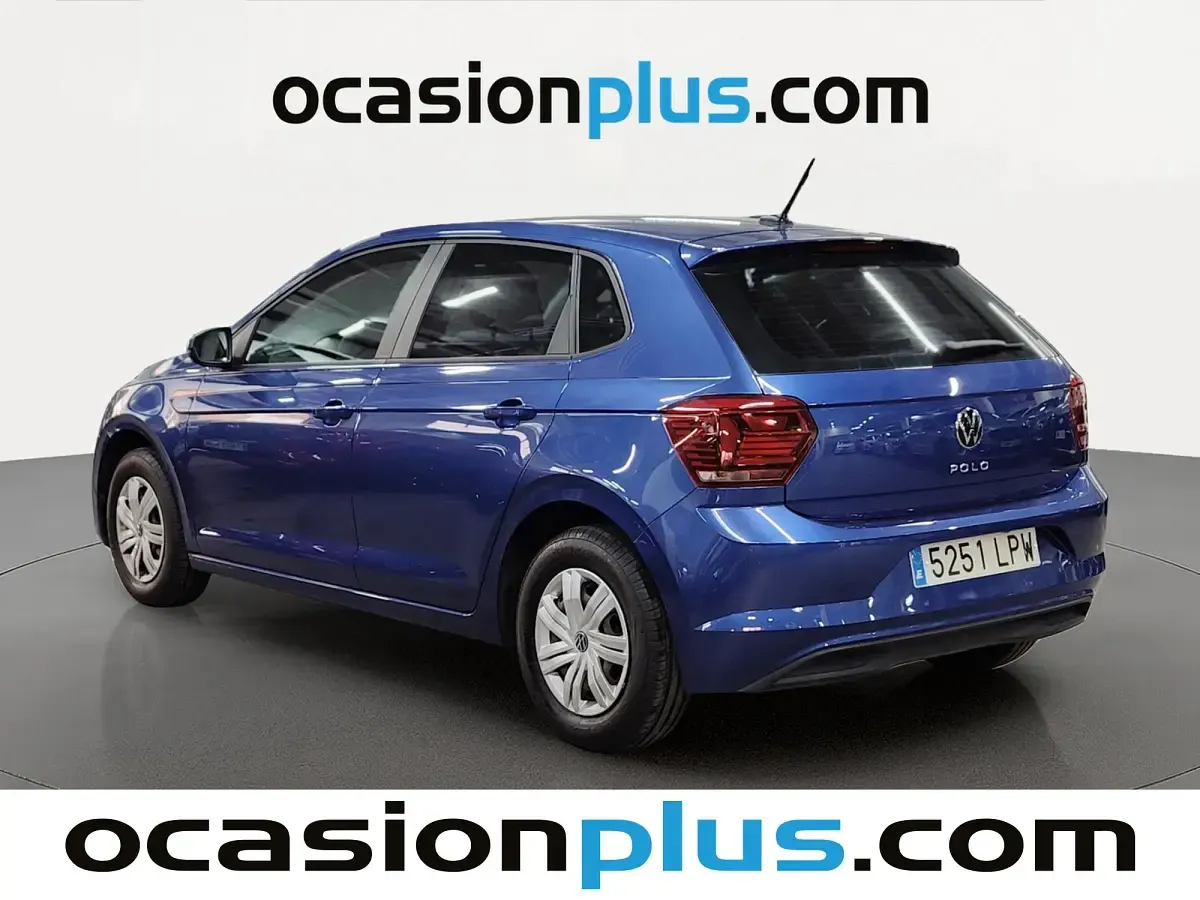 Usado VW Polo Edition 80 CV (58 kW) 2021 Azul Utilitario