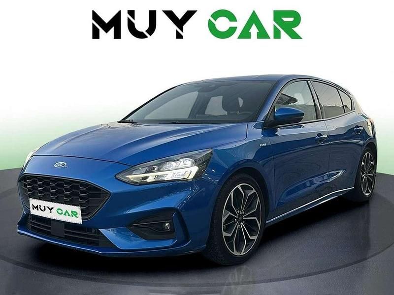 Usado Ford Focus ST-Line 125 CV (91 kW) 2019 Azul Utilitario